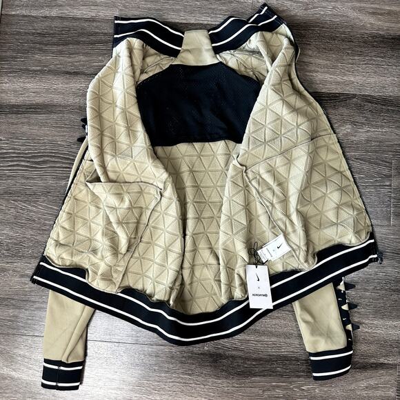 Nike x Acronym Therma Fit Knit Brown Jacket Men's Medium CU0469-247 NWT $300 - Picture 7 of 7